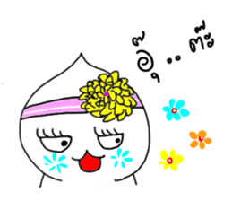 Nong Juke Songkran Festival. (^_^) sticker #6789259