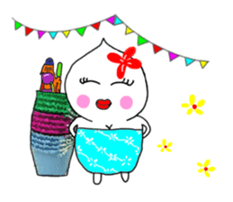 Nong Juke Songkran Festival. (^_^) sticker #6789264