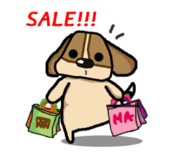 A fatty beagle : Dimond sticker #6789571