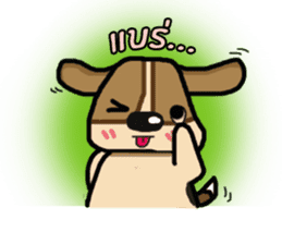 A fatty beagle : Dimond sticker #6789579