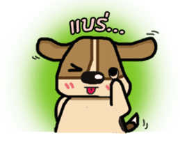 A fatty beagle : Dimond sticker #6789579