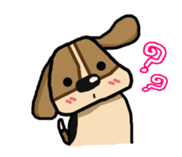 A fatty beagle : Dimond sticker #6789585