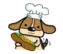 A fatty beagle : Dimond sticker #6789587