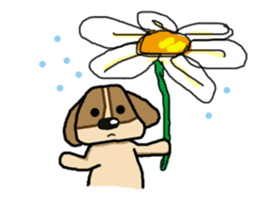 A fatty beagle : Dimond sticker #6789604