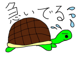 Rabbit&Turtle Hearts.(Japanese) sticker #6790132