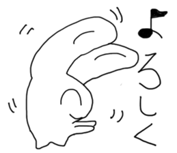 Rabbit&Turtle Hearts.(Japanese) sticker #6790140