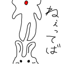 Rabbit&Turtle Hearts.(Japanese) sticker #6790143