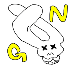 Rabbit&Turtle Hearts.(Japanese) sticker #6790145