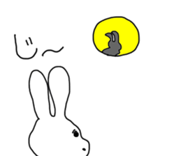 Rabbit&Turtle Hearts.(Japanese) sticker #6790154