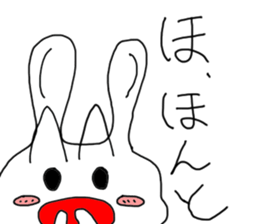 Rabbit&Turtle Hearts.(Japanese) sticker #6790155