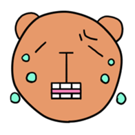 Crybaby bear sticker #6790630