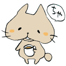 The cat speaking Toyama dialect! sticker #6790764