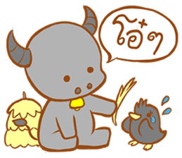 Radbeaw and the gang (Thai) sticker #6790822