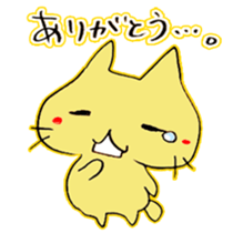 Cat of Buddha's face! sticker #6790851