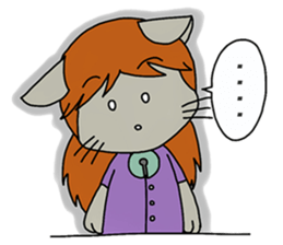 Cat Cattleya sticker #6791340