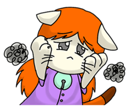 Cat Cattleya sticker #6791352