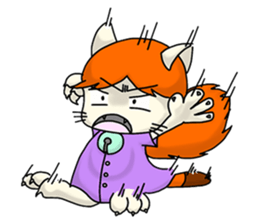 Cat Cattleya sticker #6791353