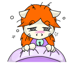 Cat Cattleya sticker #6791355