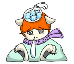 Cat Cattleya sticker #6791364