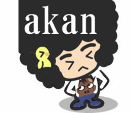 Afromen sticker #6791370