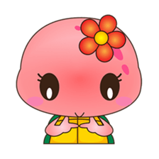 Pika, the pink turtle 3 sticker #6791472