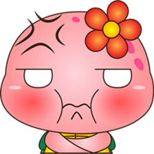 Pika, the pink turtle 3 sticker #6791480