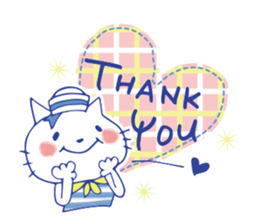 summer color cat sticker #6791534