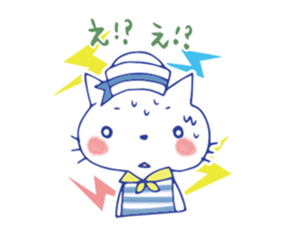 summer color cat sticker #6791553