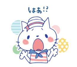 summer color cat sticker #6791554