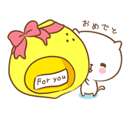 Lemon cat squash sticker #6791750