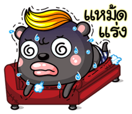 Mamee  life in southern Thailand. sticker #6792080