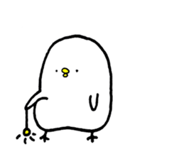 Piyokichi of chick Summer!! sticker #6792308
