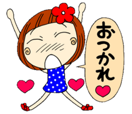 Castor bean-chan sticker #6792566