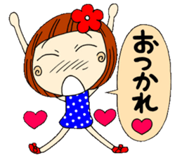 Castor bean-chan sticker #6792566