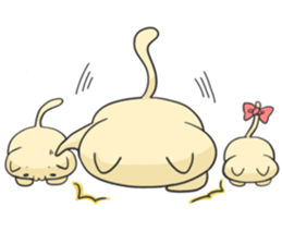 cat 3 brothers sticker #6793619