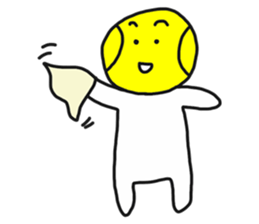 Tennis Human 2 sticker #6793703