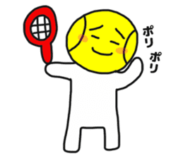 Tennis Human 2 sticker #6793727