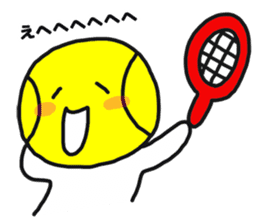 Tennis Human 2 sticker #6793743