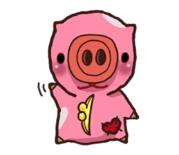 BUTAJI,the Piggy Purse sticker #6794408