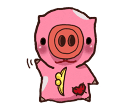 BUTAJI,the Piggy Purse sticker #6794408