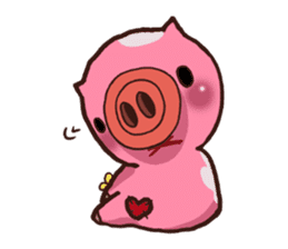 BUTAJI,the Piggy Purse sticker #6794409