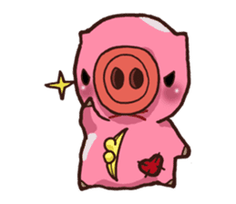 BUTAJI,the Piggy Purse sticker #6794410