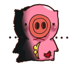 BUTAJI,the Piggy Purse sticker #6794411