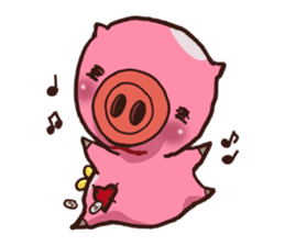 BUTAJI,the Piggy Purse sticker #6794412
