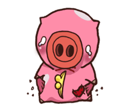 BUTAJI,the Piggy Purse sticker #6794416