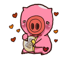BUTAJI,the Piggy Purse sticker #6794418