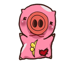 BUTAJI,the Piggy Purse sticker #6794420