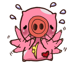 BUTAJI,the Piggy Purse sticker #6794421