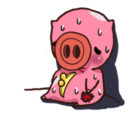 BUTAJI,the Piggy Purse sticker #6794423