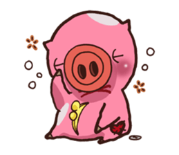 BUTAJI,the Piggy Purse sticker #6794428
